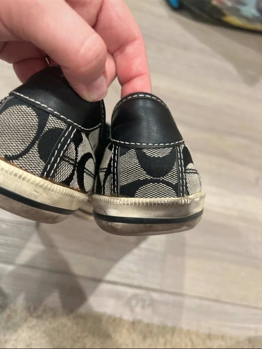 Coach Bev Signature Logo Slip-On Sneakers